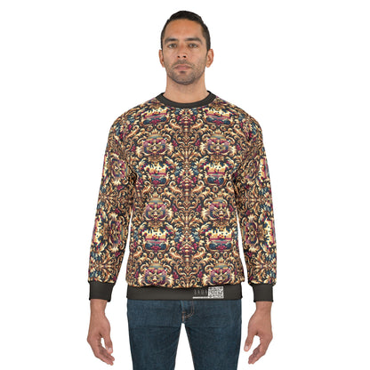 Digital Renaissance Modern Baroque Fusion Sweatshirt - 8404 Design-53