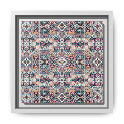 Matte Canvas, Framed (multi-Color) - 8404 Design-01