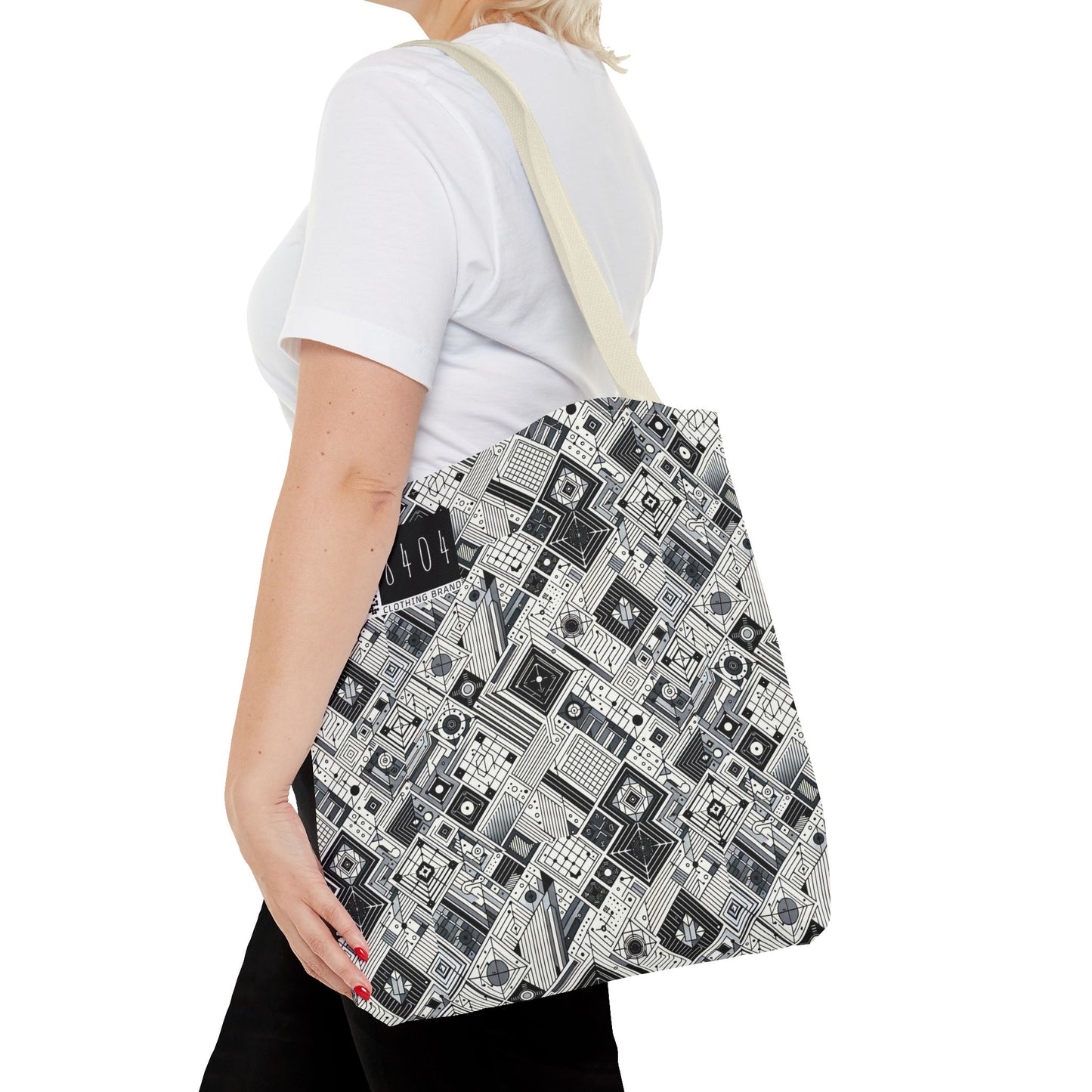Digital Minimalism Minimalist Tech Tote Bag - 8404 Design-40