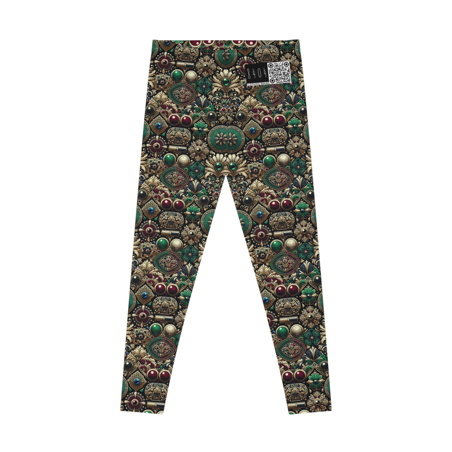 Neo-Dandyism Modern Dandy Streetwear Stretch Leggings - 8404 Design-54