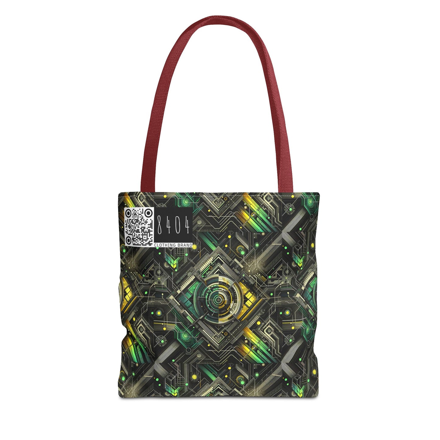 Tech Noir Graphics Tech-Inspired Streetwear Tote Bag - 8404 Design-57
