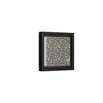 Digital Street Art Urban Street Style Matte Canvas, Framed (multi-color) - 8404 Design-74 B