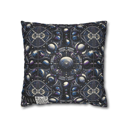 Tech Astronaut Tech-Forward Streetwear Meets Space Exploration Faux Suede Square Pillowcase - 8404 Design-46