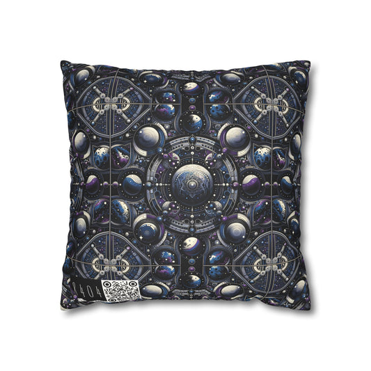 Tech Astronaut Tech-Forward Streetwear Meets Space Exploration Faux Suede Square Pillowcase - 8404 Design-46