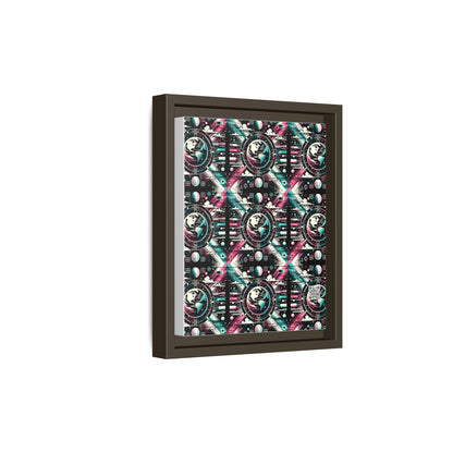 Digital Artistry Digital-native Streetwear Matte Canvas, Framed (multi-color) - 8404 Design-62 B