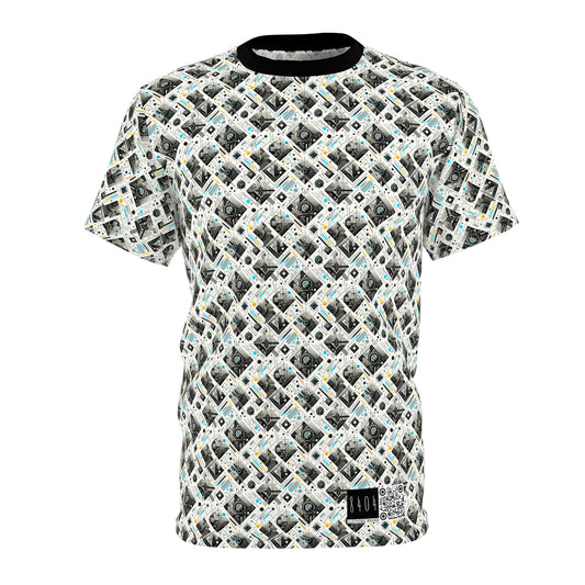Tech Minimalism Minimalist Tech Unisex Cut & Sew Tee - 8404 Design-47