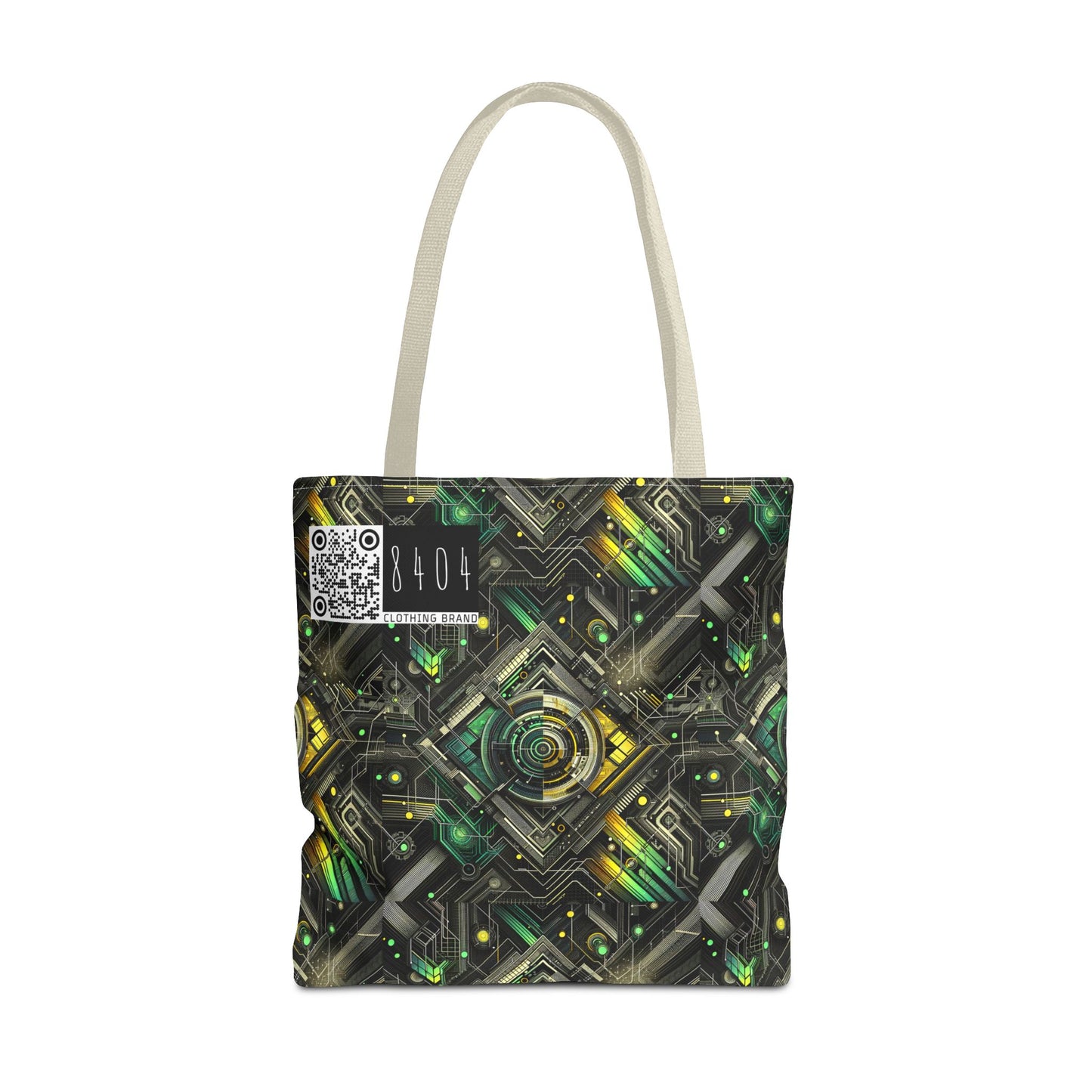 Tech Noir Graphics Tech-Inspired Streetwear Tote Bag - 8404 Design-57
