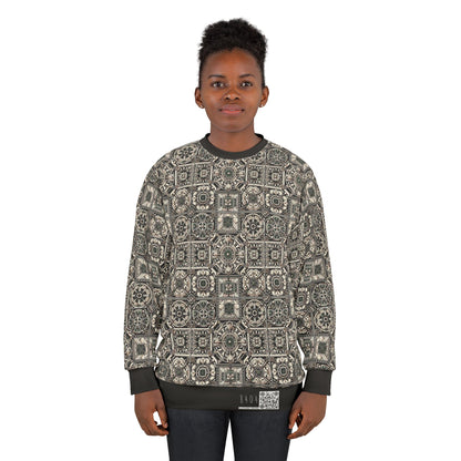 Cyber Garden Party Tech Garden Extravaganza Sweatshirt - 8404 Design-45