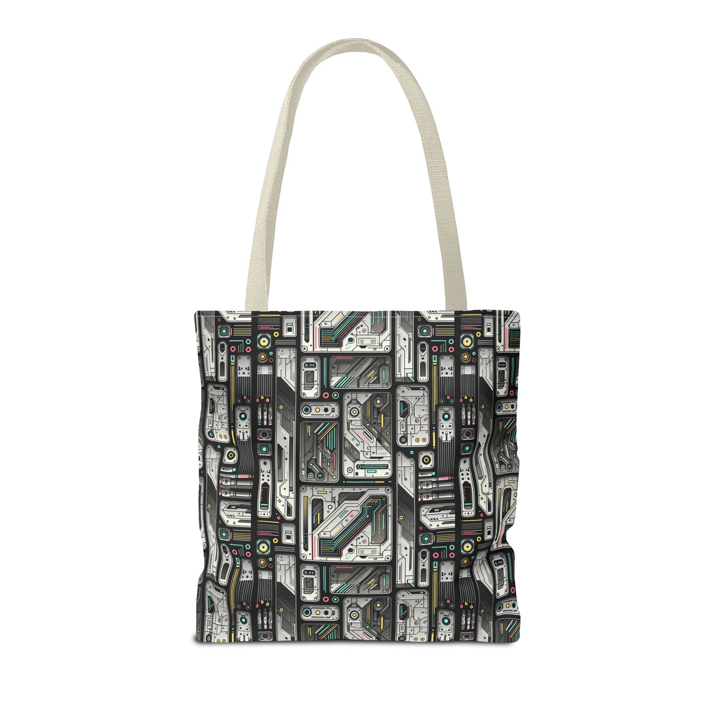 Tech Utility Gear Tech-Forward Minimalism Tote Bag - 8404 Design-45