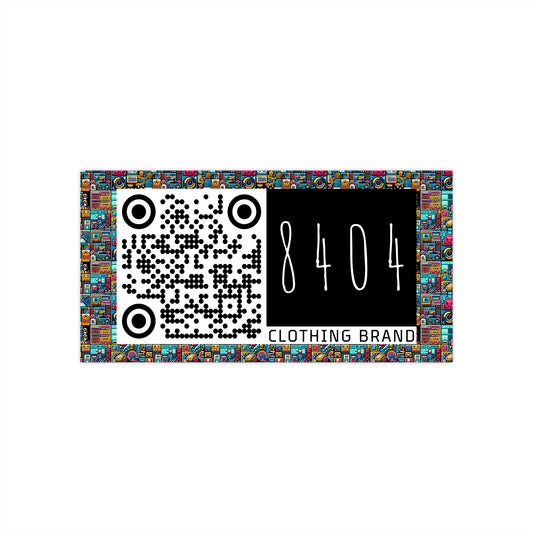 Digital Pop Culture Mashup Maximalist Pop Bumper Sticker - 8404 Design-47