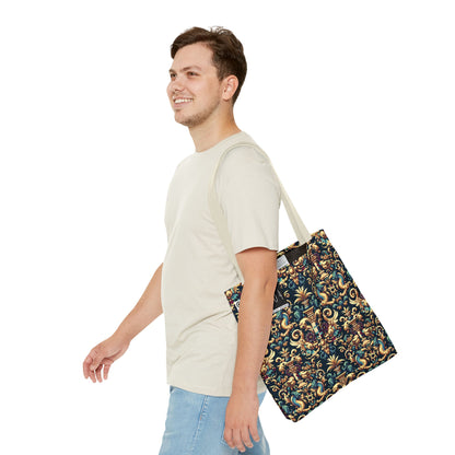 Digital Renaissance Modern Baroque Fusion Tote Bag - 8404 Design-57