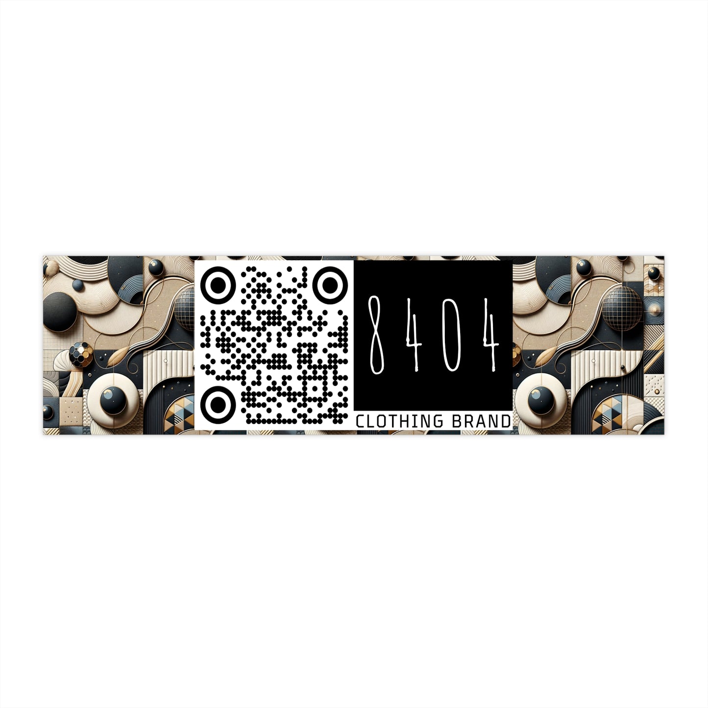 Tech-forward Luxe Streetwear Tech Luxe Fusion Bumper Sticker - 8404 Design-71