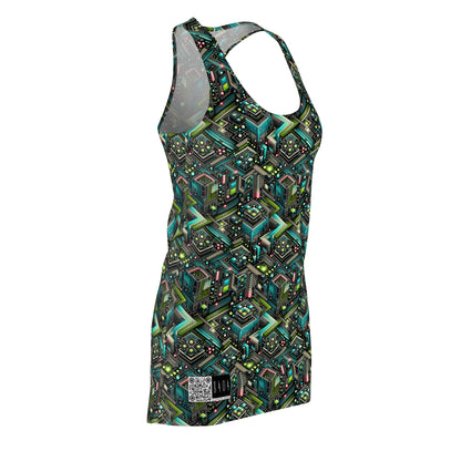 Women's Cut & Sew Racerback Dress Future Tech - 8404 Design-01