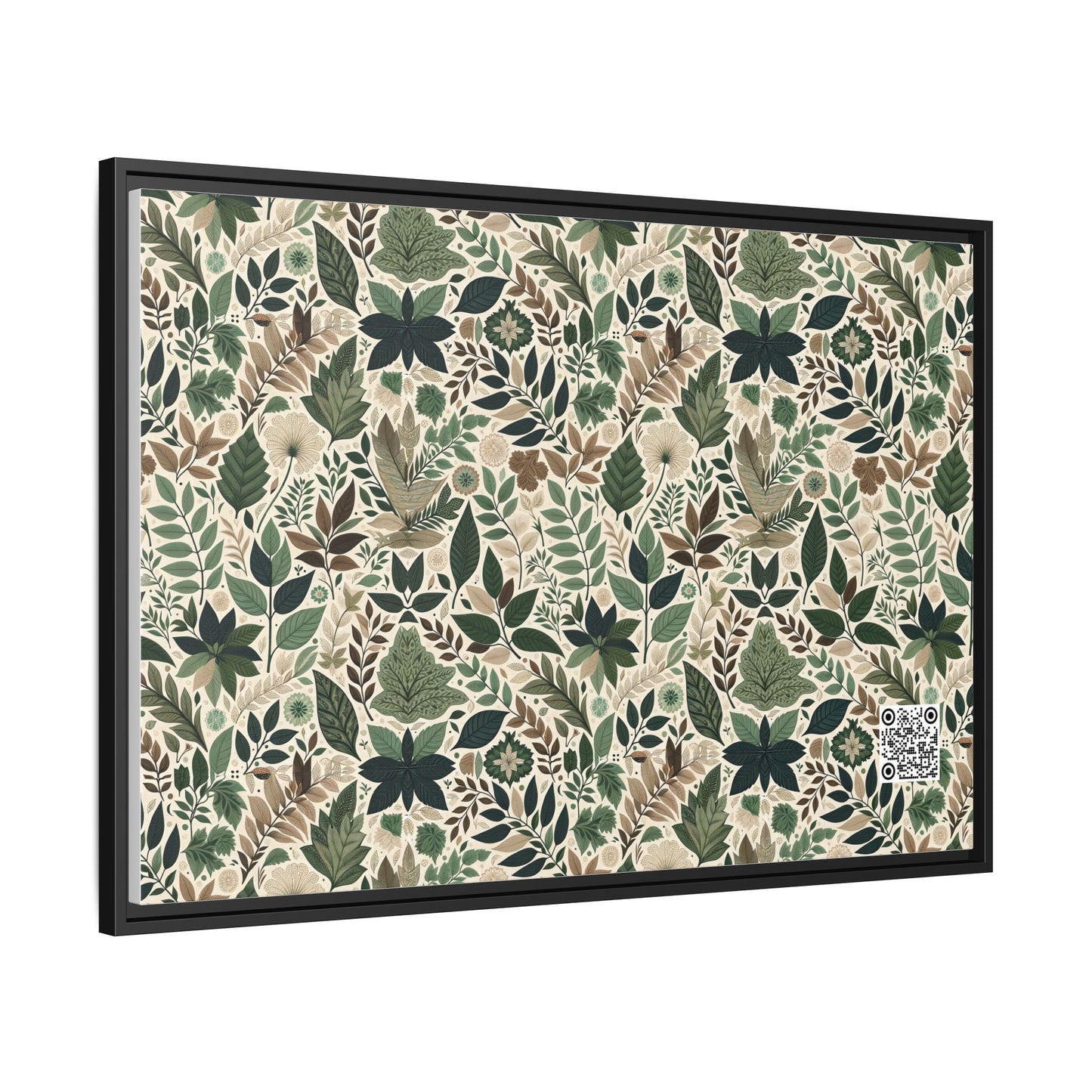 Streetwear Sustainability Environmentally Conscious Streetwear with a Natural Aesthetic Matte Canvas, Framed (multi-color) - 8404 Design-57 A