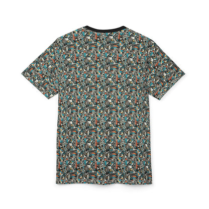 Digital Street Art Urban Street Style Unisex Cut & Sew Tee - 8404 Design-81