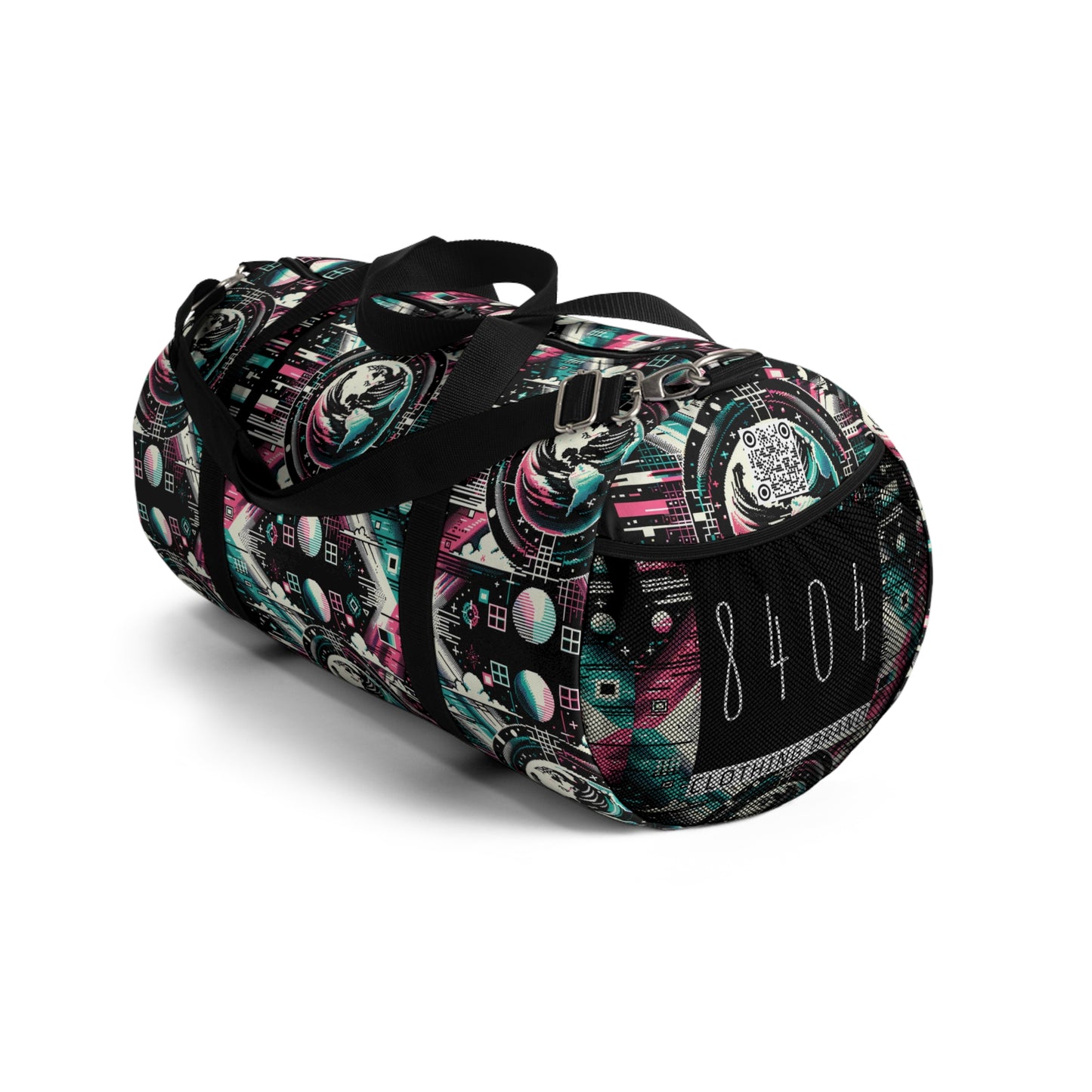Digital Artistry Digital-native Streetwear Duffel Bag - 8404 Design-62