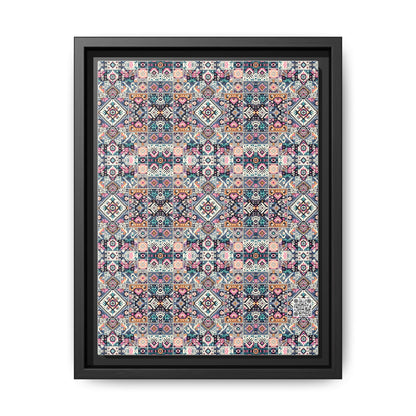 Matte Canvas, Framed (multi-Color) - 8404 Design-01