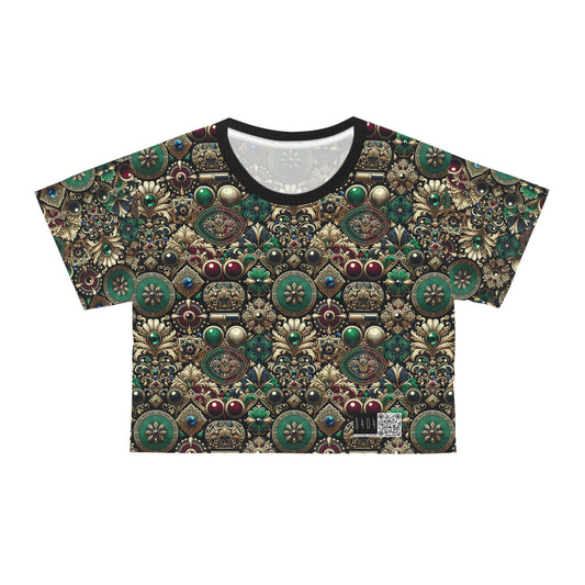 Neo-Dandyism Modern Dandy Streetwear Crop Tee - 8404 Design-54