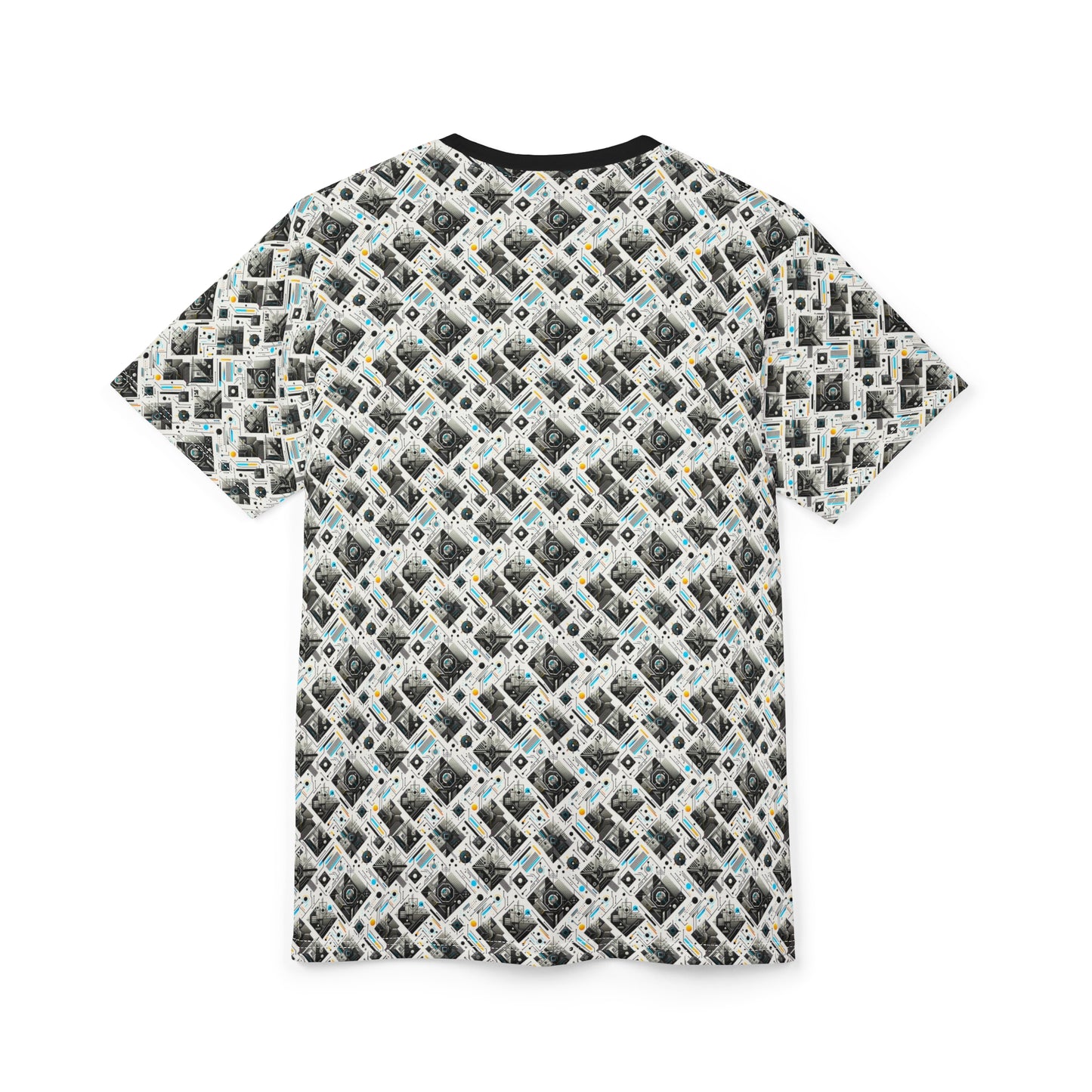 Tech Minimalism Minimalist Tech Unisex Cut & Sew Tee - 8404 Design-47