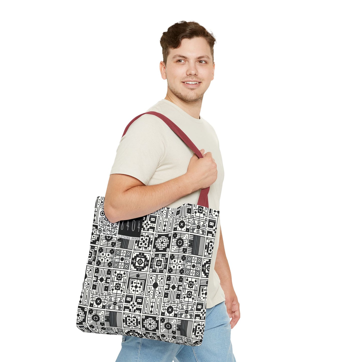 Digital Minimalism Minimalist Tech Tote Bag - 8404 Design-55