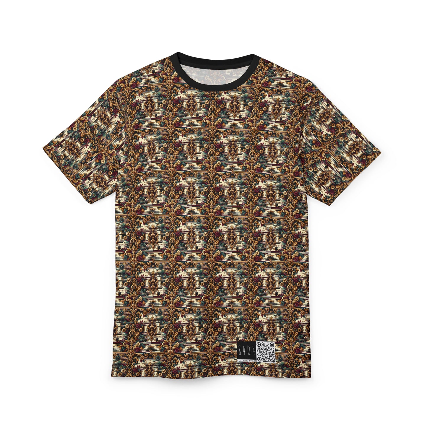 Digital Renaissance Modern Baroque Fusion Unisex Cut & Sew Tee - 8404 Design-63