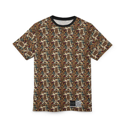 Digital Renaissance Modern Baroque Fusion Unisex Cut & Sew Tee - 8404 Design-63