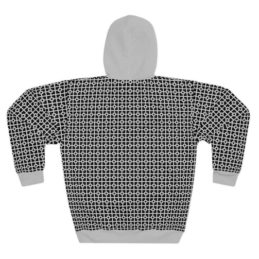 8404 Unisex Adult's "classy" in Silver Fashion Pullover Hoodie
