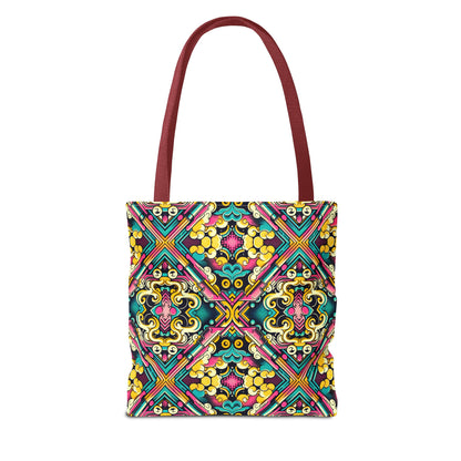 Neon Pop Art Revival Pop Culture Retro Tote Bag - 8404 Design-59