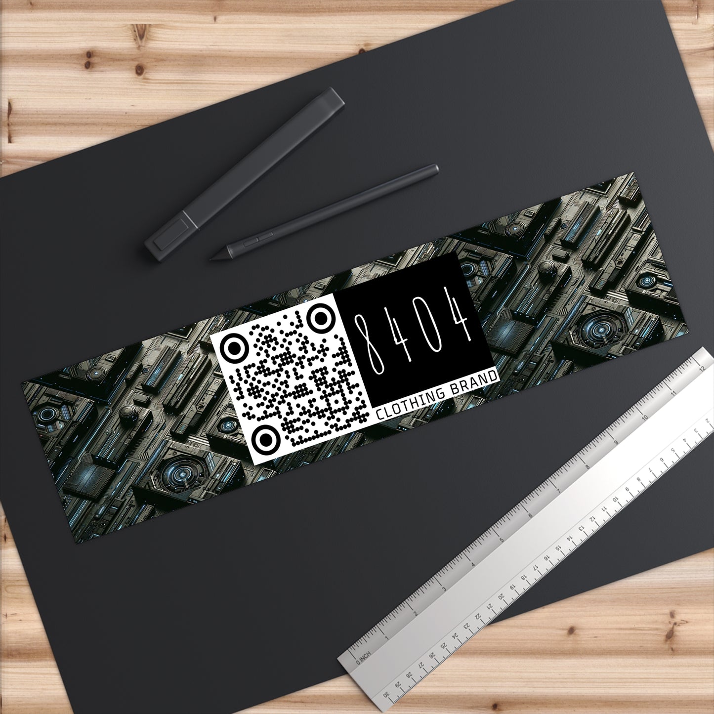Tech Noir Futuristic Tech Aesthetic with a Dark Twist Bumper Sticker - 8404 Design-53