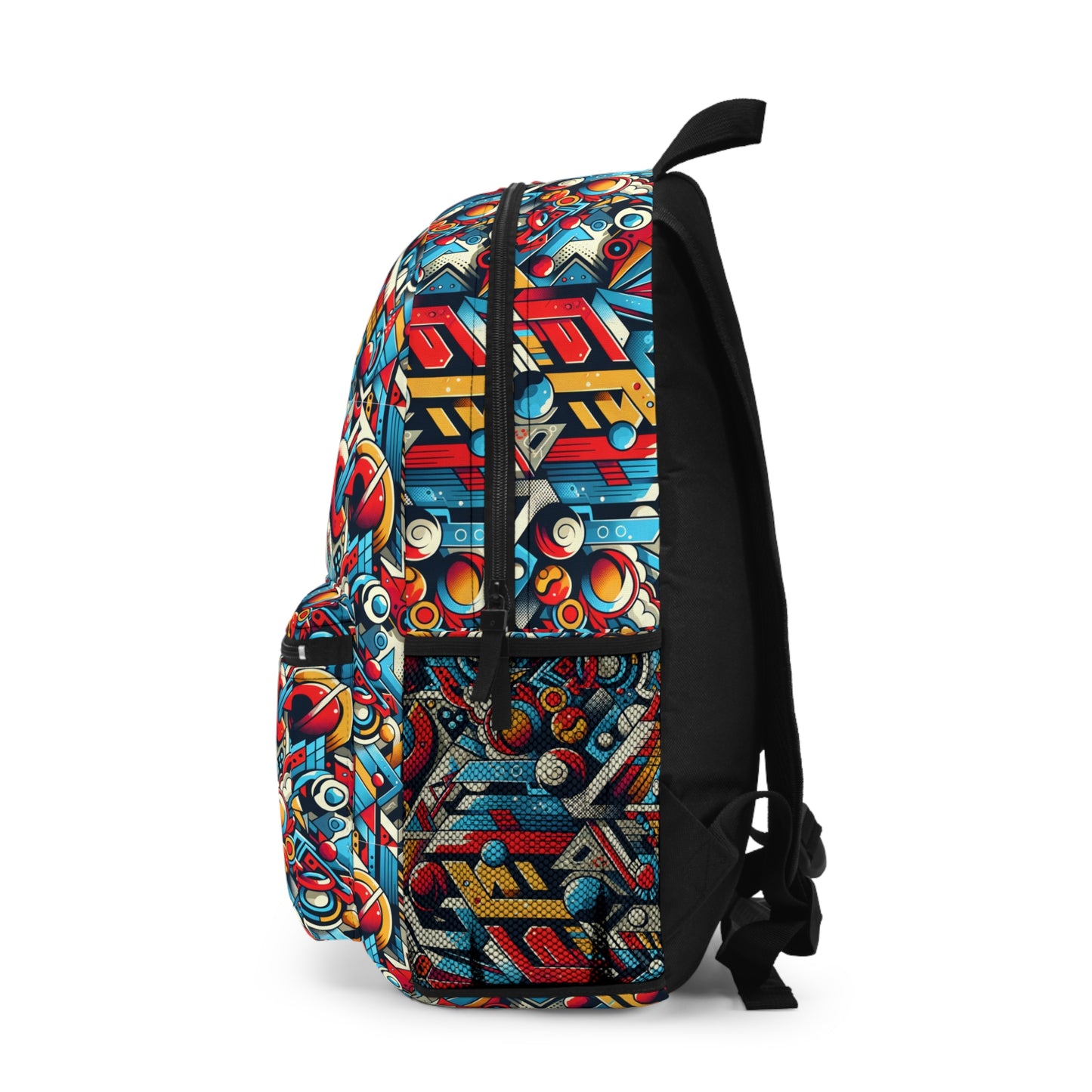 Neo-Traditional Street Art Modern Street Art Fusion Backpack - 8404 Design-67