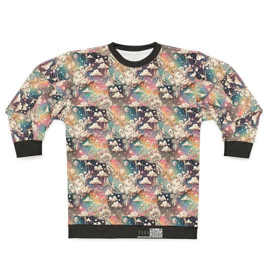 Digital Dreamland Whimsical and Nostalgic Streetwear With a Digital Twist Sweatshirt - 8404 Design-52