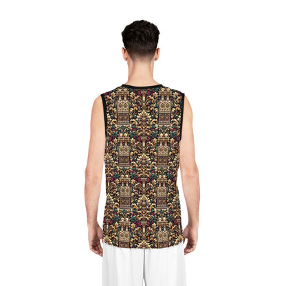 Digital Renaissance Modern Baroque Fusion Basketball Jersey - 8404 Design-57