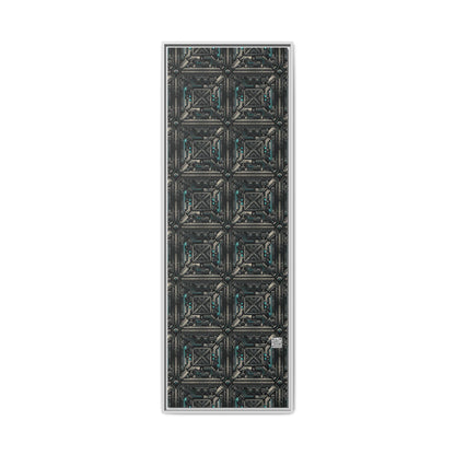 Tech Noir Futuristic Tech Aesthetic with a Dark Twist Matte Canvas, Framed (multi-color) - 8404 Design-59 B