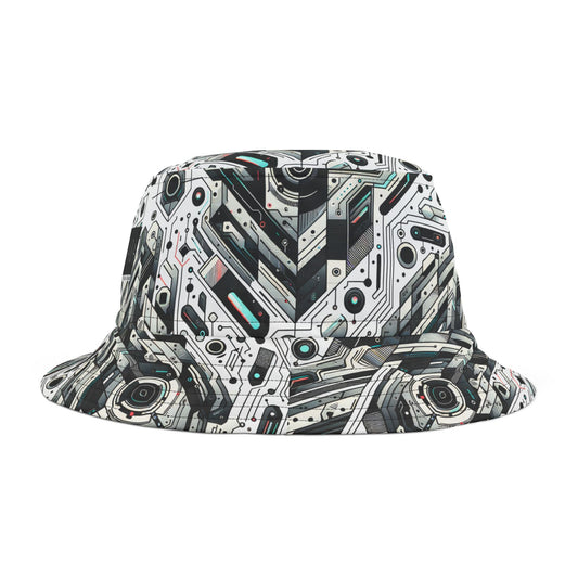 Tech-Infused Streetwear Tech-Forward Minimalism Bucket Hat - 8404 Design-51