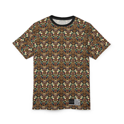 Digital Renaissance Modern Baroque Fusion Unisex Cut & Sew Tee - 8404 Design-60