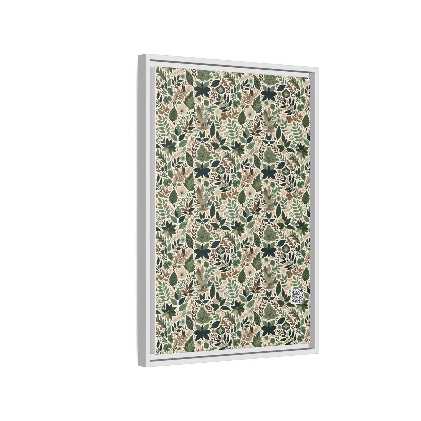 Streetwear Sustainability Environmentally Conscious Streetwear with a Natural Aesthetic Matte Canvas, Framed (multi-color) - 8404 Design-57 B