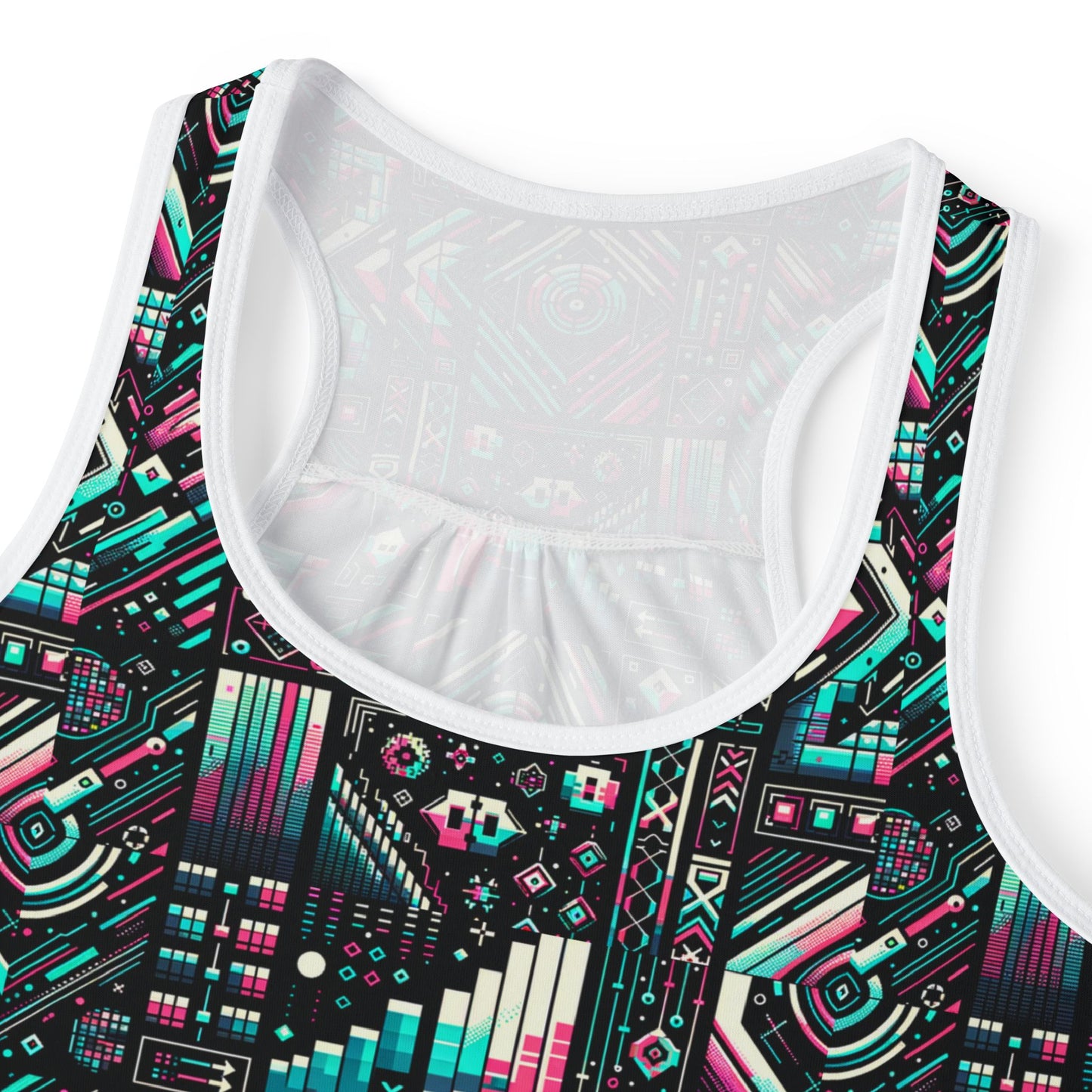 Digital Artistry Digital-native Streetwear Women's Tank Top - 8404 Design-60