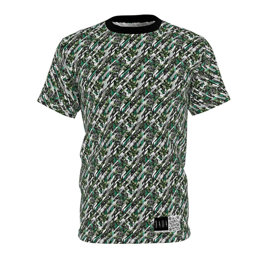 Tech Camo Fusion Tech-Forward Streetwear With a Futuristic Edge Unisex Cut & Sew Tee - 8404 Design-63