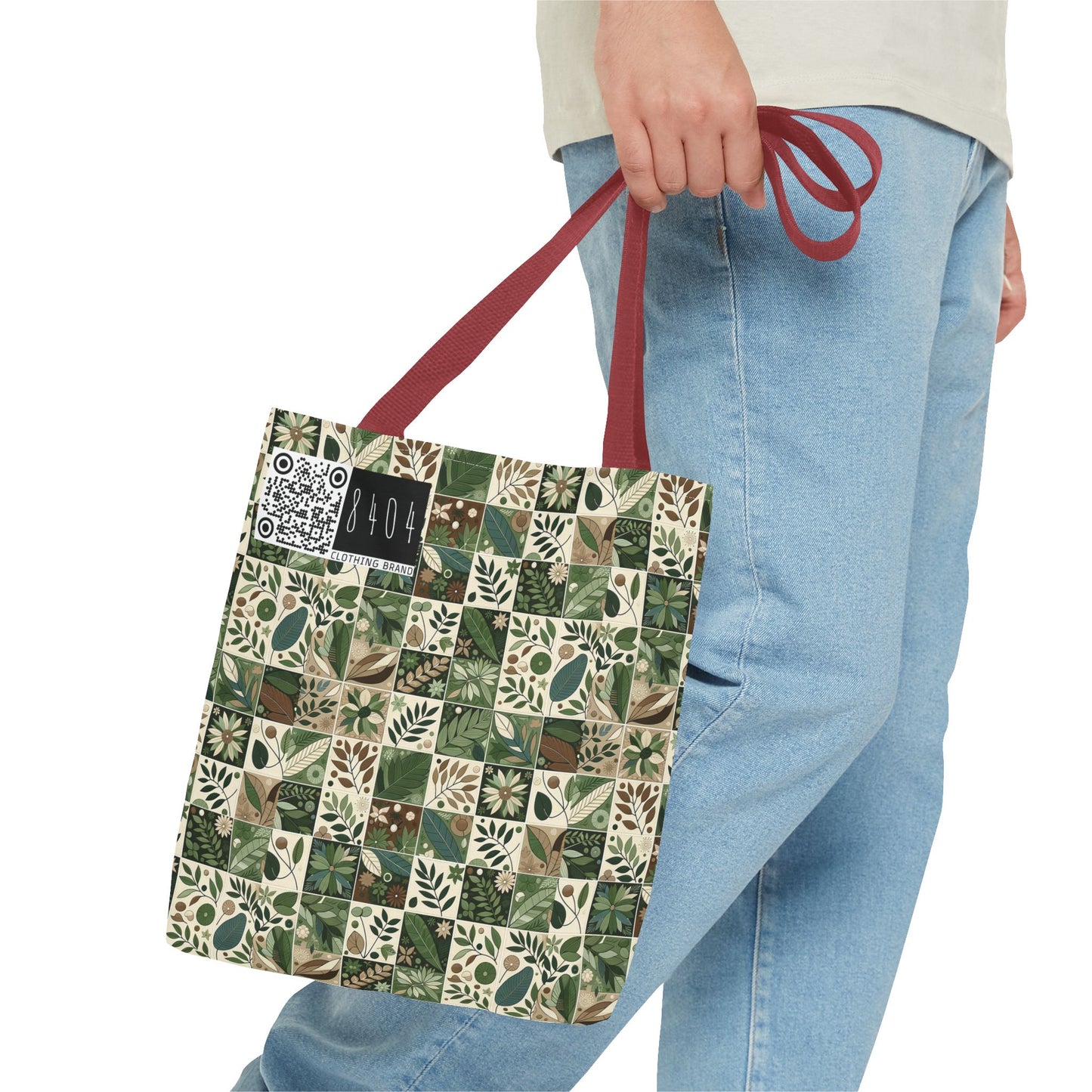 Streetwear Sustainability Environmentally Conscious Streetwear with a Natural Aesthetic Tote Bag - 8404 Design-57