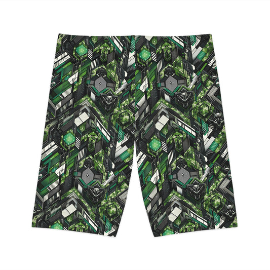 Tech Camo Fusion Tech-Forward Streetwear With a Futuristic Edge Women's Bike Shorts - 8404 Design-58