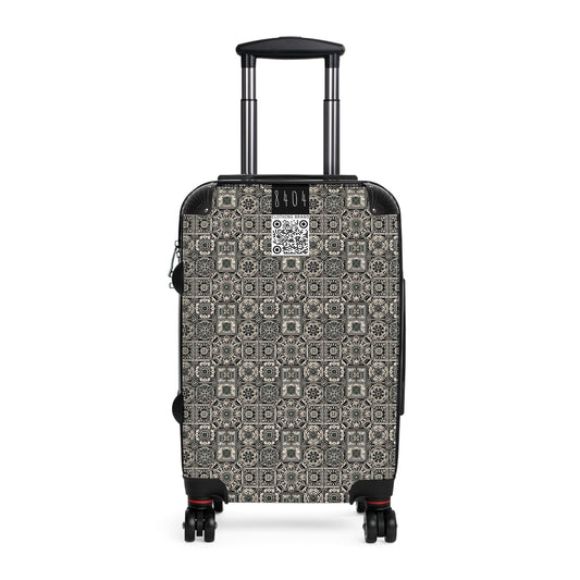 Cyber Garden Party Tech Garden Extravaganza Suitcase - 8404 Design-45