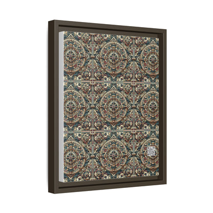 Urban Renaissance Historical Fusion With Street Edge Matte Canvas, Framed (multi-Color) - 8404 Design-57 A