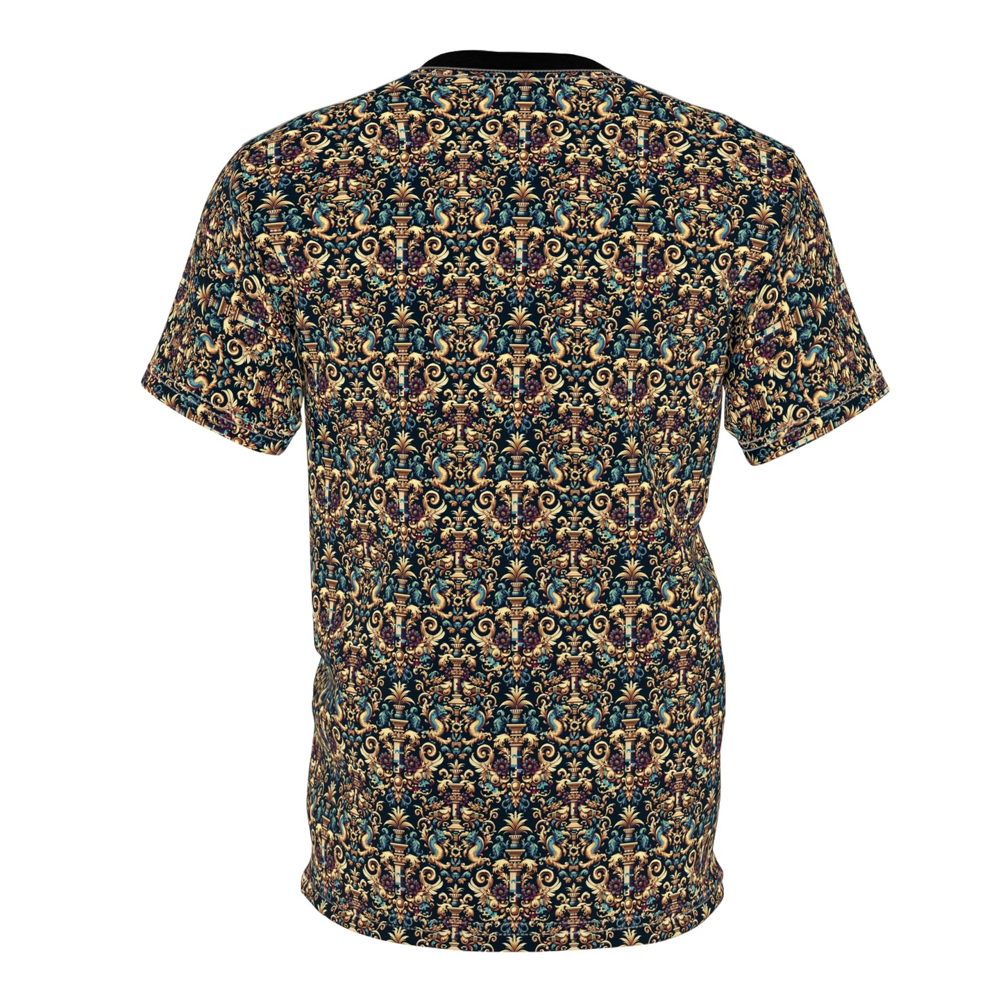 Digital Renaissance Modern Baroque Fusion Unisex Cut & Sew Tee - 8404 Design-57