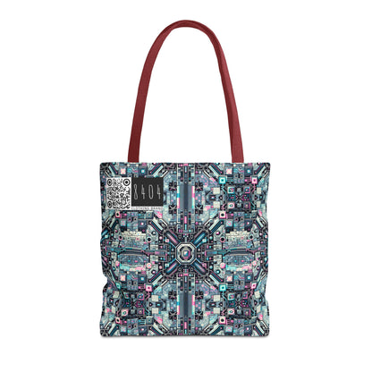 Digital Renaissance Tech-Forward Maximalism Tote Bag - 8404 Design-44
