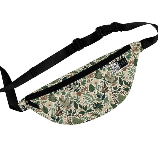 Streetwear Sustainability Environmentally Conscious Streetwear with a Natural Aesthetic Fanny Pack - 8404 Design-57