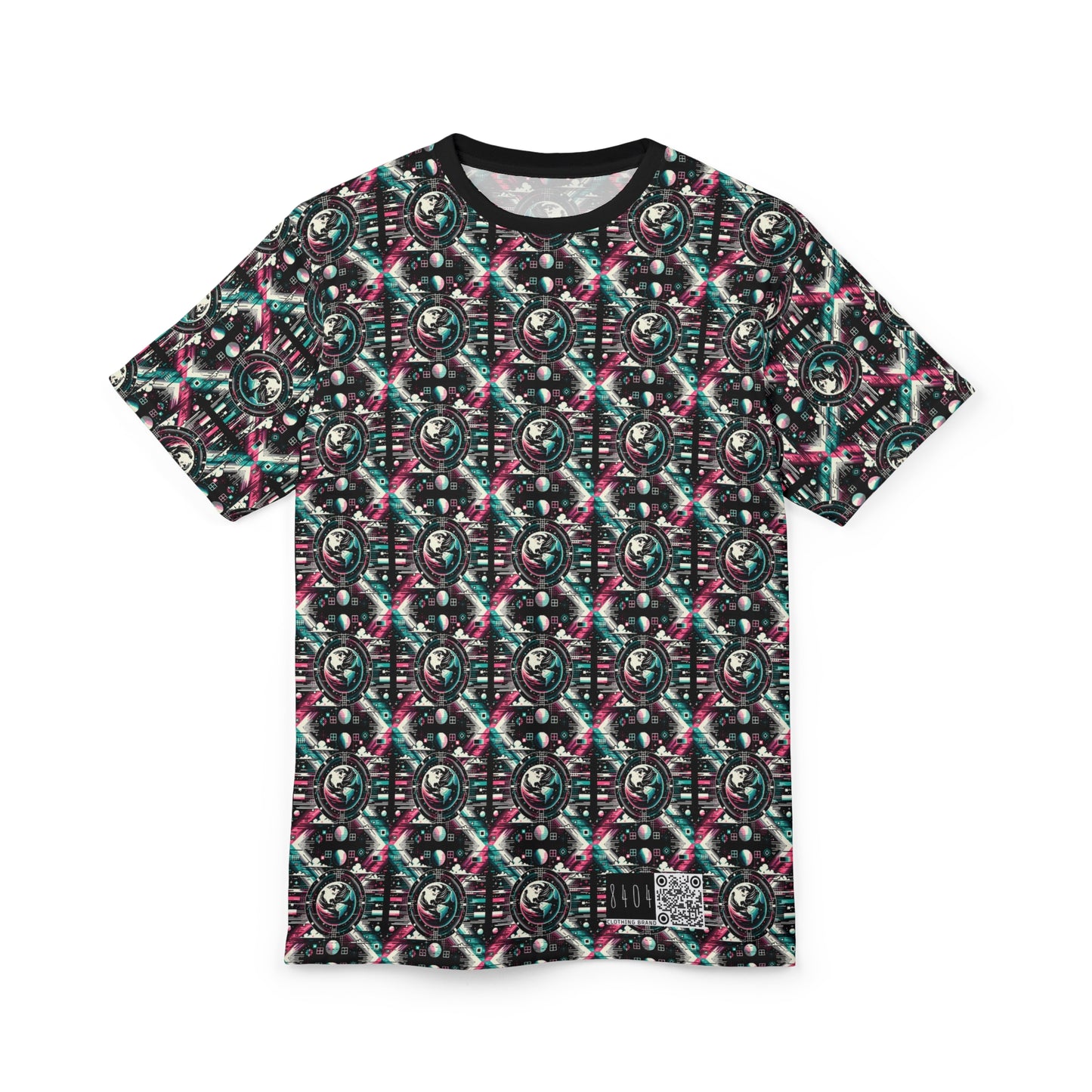 Digital Artistry Digital-native Streetwear Unisex Cut & Sew Tee - 8404 Design-62