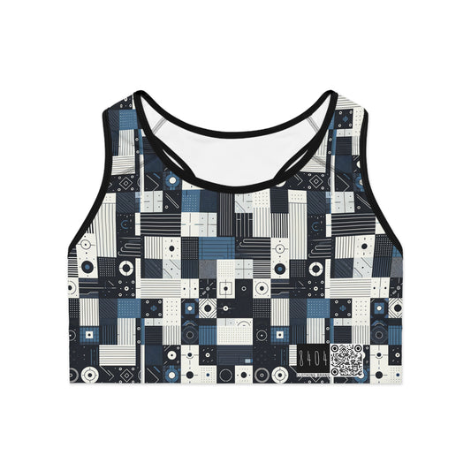 Minimalist Athleisure Minimalist Tech Sports Bra - 8404 Design-39