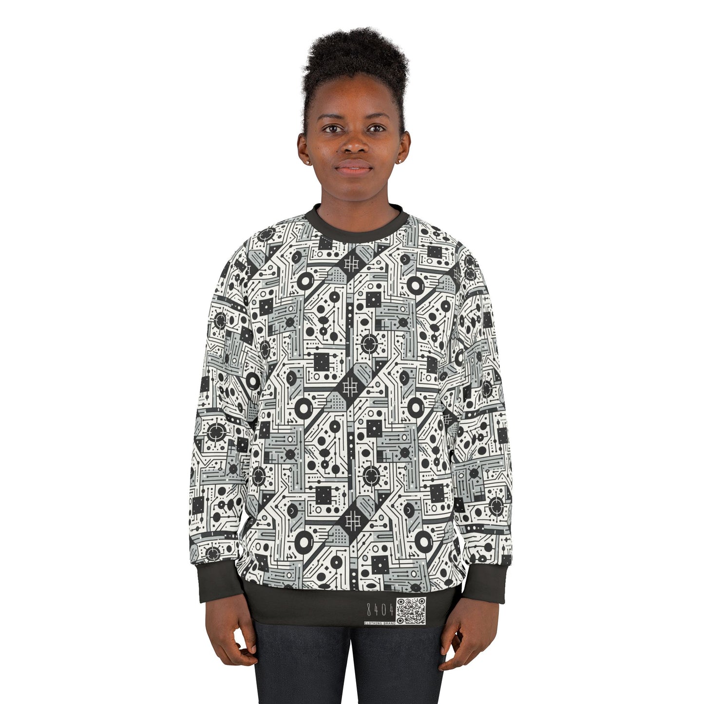 Digital Minimalism Minimalist Tech Sweatshirt - 8404 Design-48