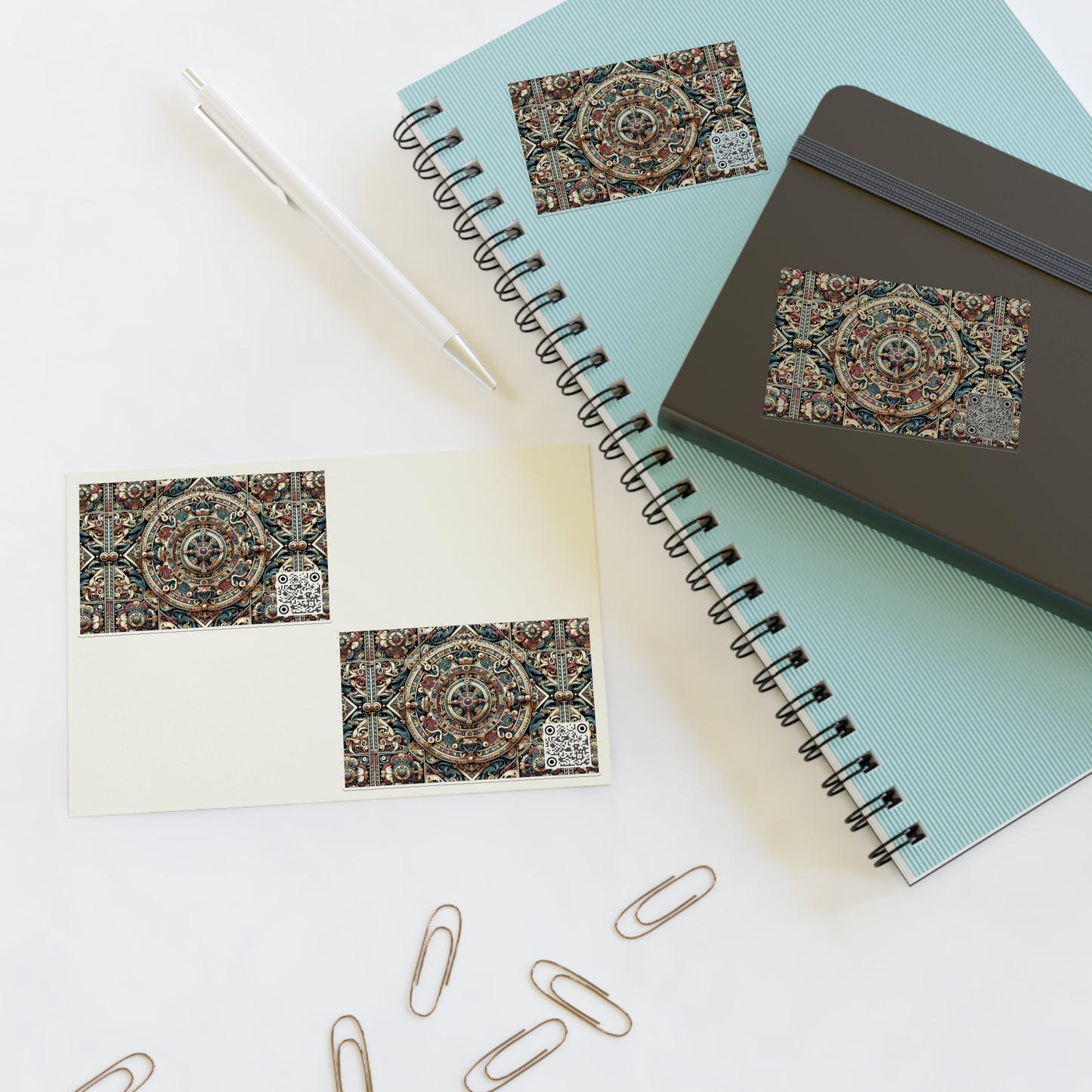 Urban Renaissance Historical Fusion With Street Edge Sticker Sheets - 8404 Design-57