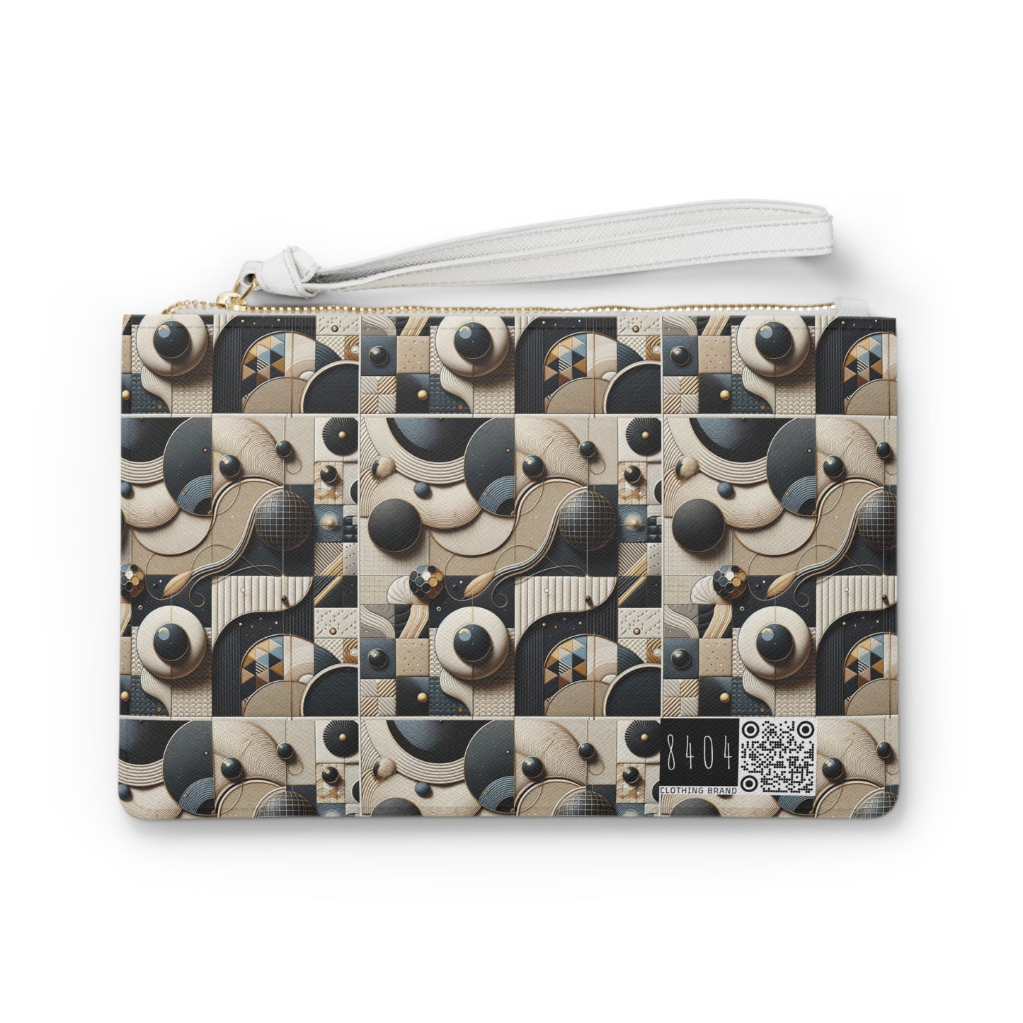 Tech-forward Luxe Streetwear Tech Luxe Fusion Clutch Bag - 8404 Design-71